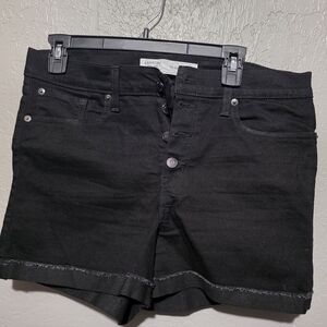 Womens Levis Shorts Size 15 Black